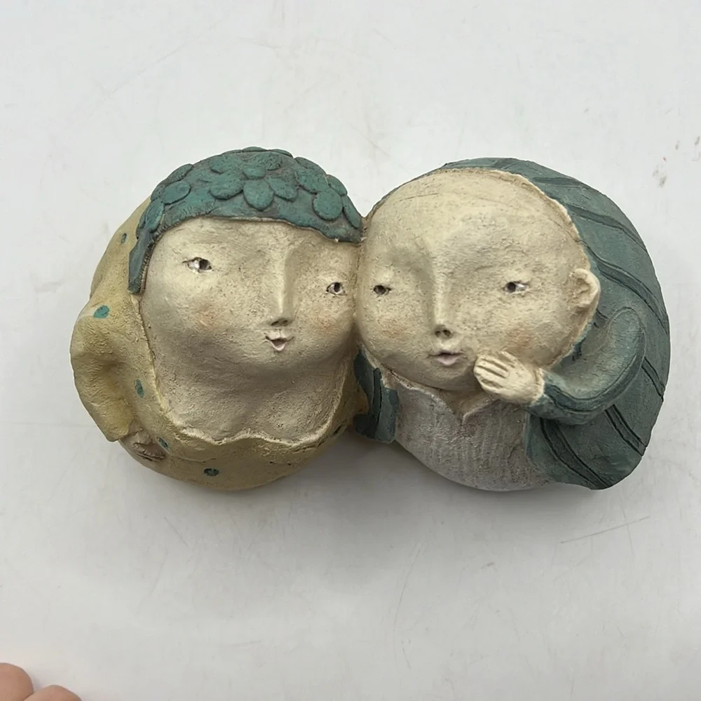 Beryl & George Art Sweet Nothings Sculpture Man Woman Couple Figurine Decor - Picture 6 of 11